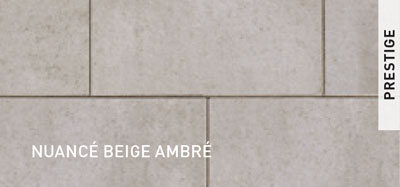 Pavés  Melville Couleur Nuancé Beige Ambré