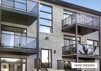 Aluminum Balconies by Patio Design inc.