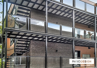 Aluminum Balconies by Patio Design inc.