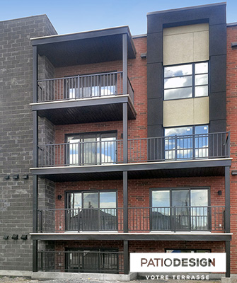 Aluminum Balconies by Patio Design inc.