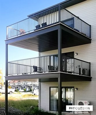 Aluminum Balconies by Patio Design inc.