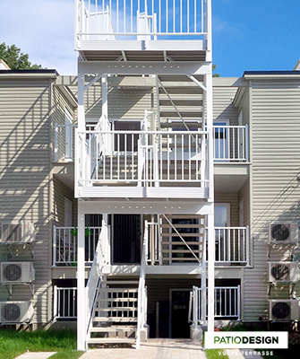 Aluminum Balconies by Patio Design inc.