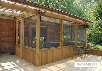 Gazébo de Patio Design inc.