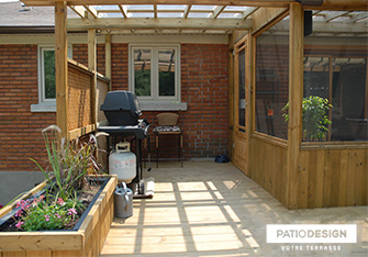 Gazébo de Patio Design inc.