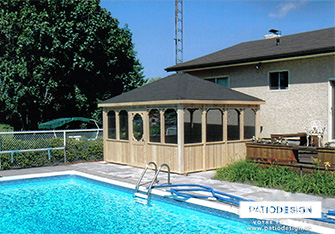 Gazebo by Patio Design inc.