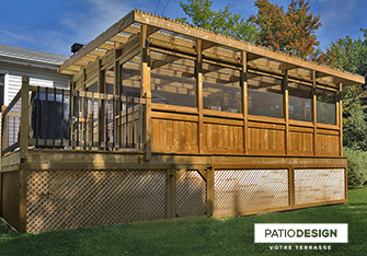 Gazébo de Patio Design inc.