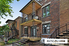 Patio and Balconies and Front Doors by Patio Design inc.