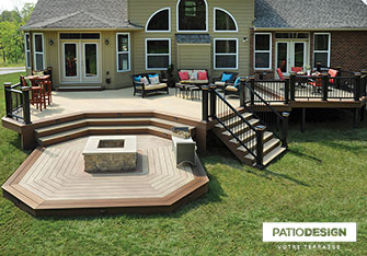 Terrasse Azek par Patio Design inc.