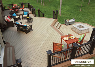 Terrasse Azek par Patio Design inc.