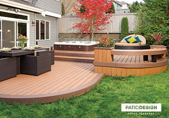 Terrasse Azek par Patio Design inc.