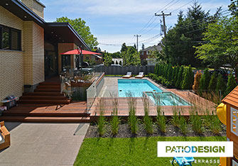 Wood Patio by Patio Design inc.