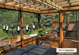 Wood Patio by Patio Design inc.