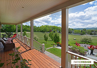 Wood Patio by Patio Design inc.