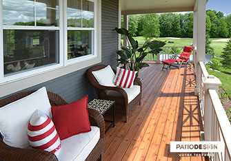 Wood Patio by Patio Design inc.