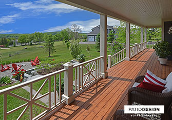 Wood Patio by Patio Design inc.