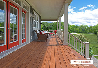 Patio en bois par Patio Design inc.