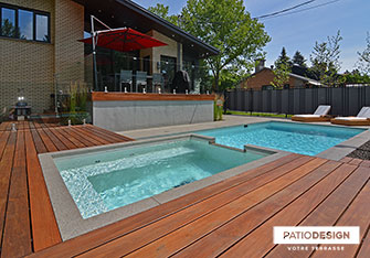 Wood Patio by Patio Design inc.