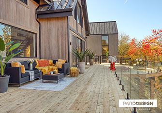 Wood Patio by Patio Design inc.