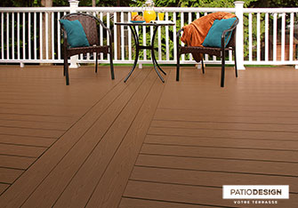 Terrasse Fiberon par Patio Design inc.