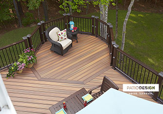 Fiberon Terrace by Patio Design inc.