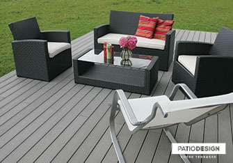 Fiberon Terrace by Patio Design inc.