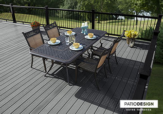 Fiberon Terrace by Patio Design inc.