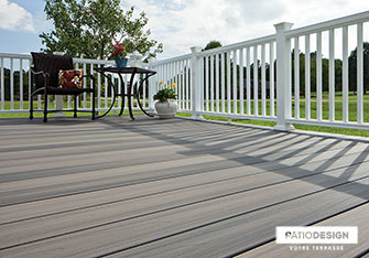 Fiberon Terrace by Patio Design inc.