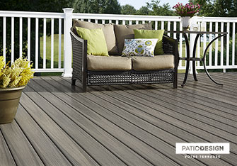 Fiberon Terrace by Patio Design inc.