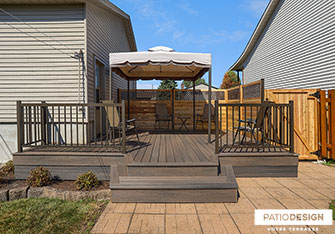 Terrasse Fiberon par Patio Design inc.