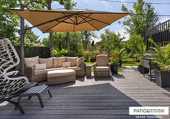 Terrasse Fiberon par Patio Design inc.