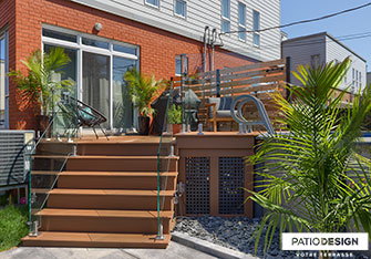 Terrasse Fiberon par Patio Design inc.