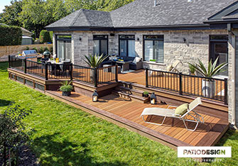 Fiberon Composite Patio by Patio Design inc.