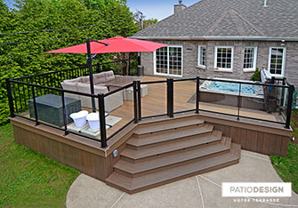 Terrasse TimberTech par Patio Design inc.