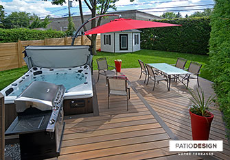 Terrasse TimberTech par Patio Design inc.