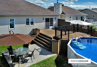 Terrasse TimberTech par Patio Design inc.