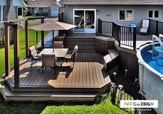 Terrasse TimberTech par Patio Design inc.