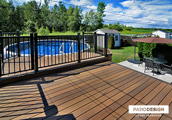 Terrasse TimberTech par Patio Design inc.