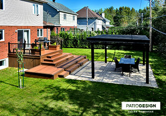 Terrasse en Trex par Patio Design inc.