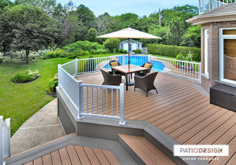 Trex Terrace by Patio Design inc.
