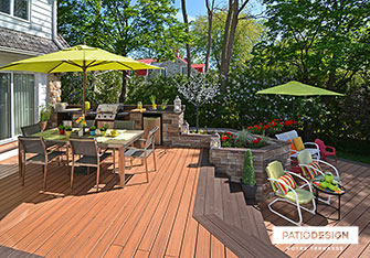 Terrasse en Trex par Patio Design inc.