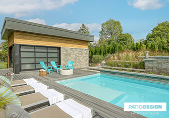 Inground Pool with insulated formwork par Patio Design inc.