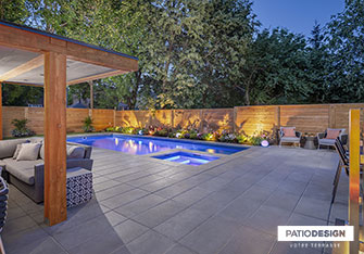 Pavé Rinox Proma XL, Charbon cendré par Patio Design inc.