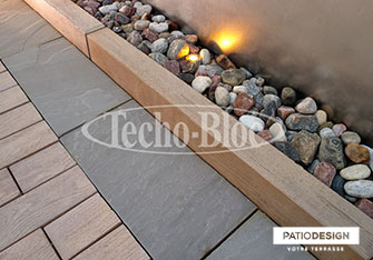 Pavés Techo-Bloc par Patio Design inc.