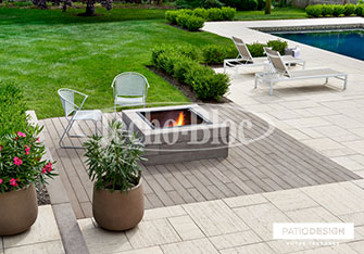 Pavés Techo-Bloc par Patio Design inc.