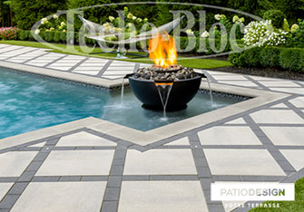 Pavé Techo-Bloc par Patio Design inc.