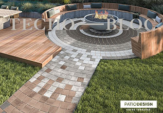 Pavé Techo-Bloc par Patio Design inc.