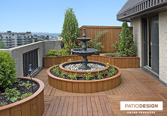 Roof Terrace by Patio Design inc.