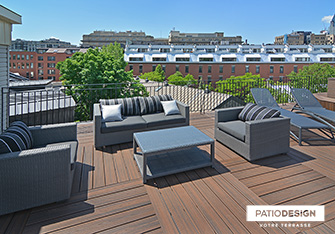 Toit-terrasse par Patio Design inc.