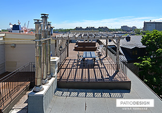 Roof Terrace by Patio Design inc.