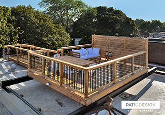 Roof Terrace by Patio Design inc.